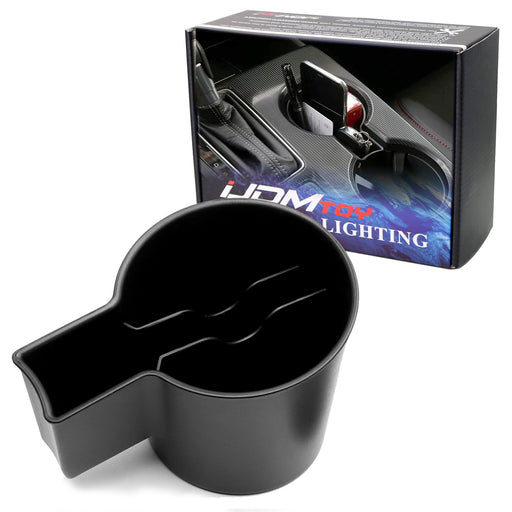 Exact Fit Cup Holder Fit Organizer Tray Box w/ Silicone Mats For 22+ Honda Civic