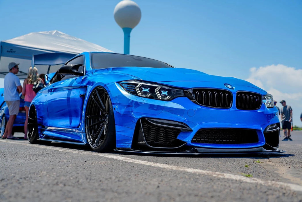 Blue Concept X Trims For BMW F30 F32 3 4 Series M3 M4 OEM Adapative LED Headlamp