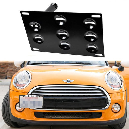 Bumper Tow Hook License Plate Mounting Bracket For 13-16 MINI Cooper R61 Paceman