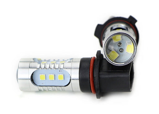 (2) Xenon White High Power P13W LED Bulbs For Daytime Running Lights Fog Lamps