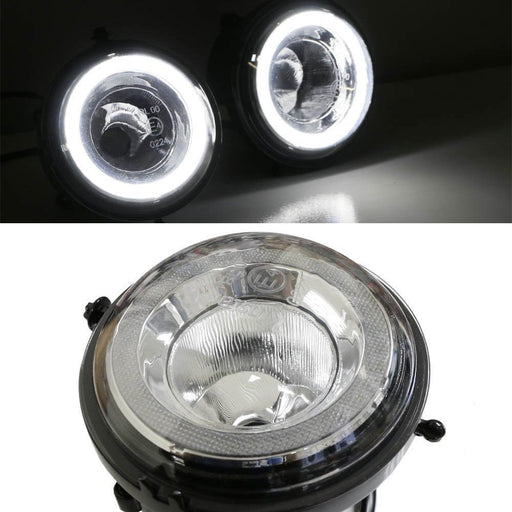 Direct Fit LED Halo Daytime Running Lights Fog Lamps Assembly For MINI Cooper