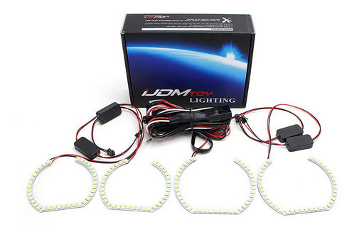 DTM Style LED Angel Eyes Halo Rings For BMW 1 2 3 4 5 Series Headlight Retrofit