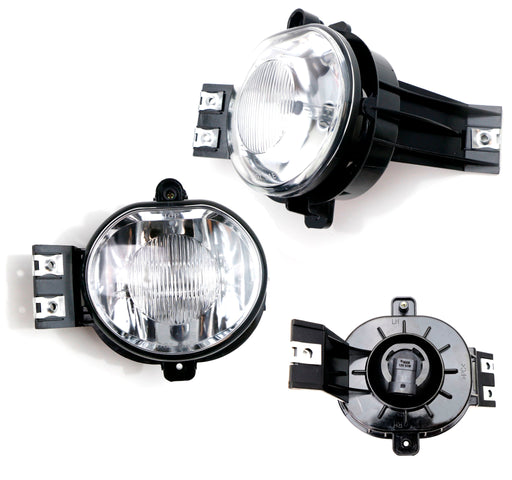 OE-Spec Fog Lamps w/ White LED, Wiring, Switch For Dodge RAM 1500 2500 Durango