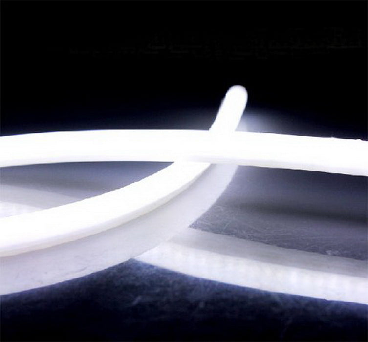 Even Illuminating White/Amber Switchback LED Strip Lights For Headlight Retrofit