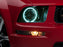 RGB Multi-Color LED Angel Eyes Halo Rings For 2005-2009 Ford Mustang w/ Remote