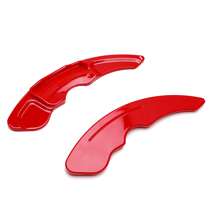 Gloss Red Finish Larger Steering Wheel Paddle Shifter Ext For Lexus IS RC NX CT