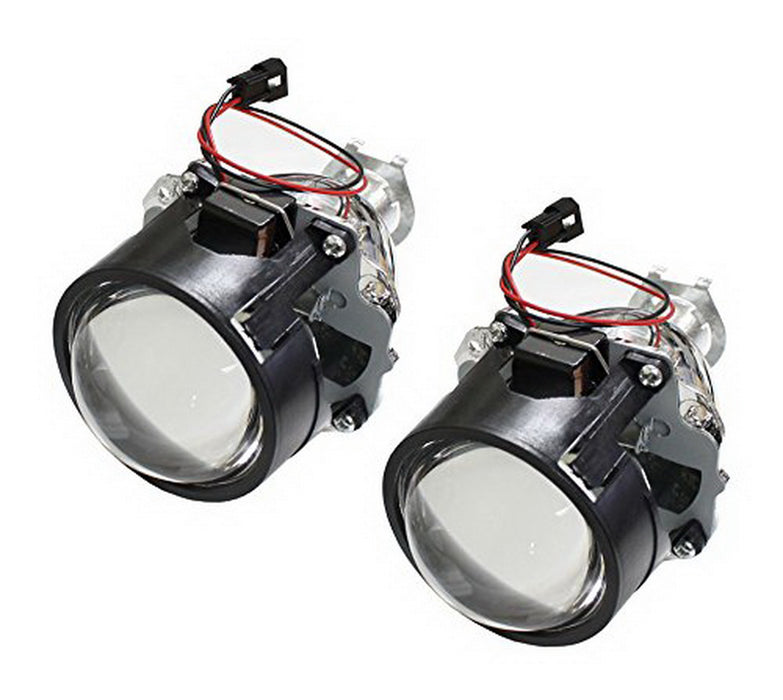 Mini 2.5" H1 Bi-Xenon HID Projector Lens For Headlights Retrofit Custom Headlamp