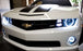 Headlight Retrofit Xenon White LED Angel Eye Halo Rings For 2010-13 Chevy Camaro