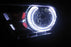 2005-12 Ford Mustang Headlight Retrofit RGB Multi-Color LED Angel Eye Halo Rings