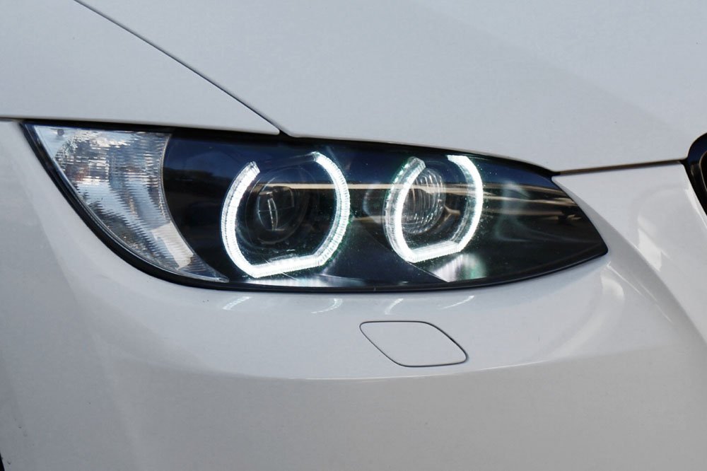 DTM Style LED Angel Eyes Halo Rings For BMW 1 2 3 4 5 Series Headlight Retrofit