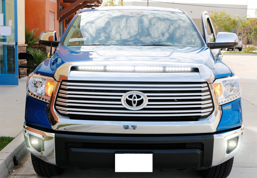 SR-MINI 20W LED Pods w/ Bezel Covers, Bracket, Wiring For 2014-21 Toyota Tundra