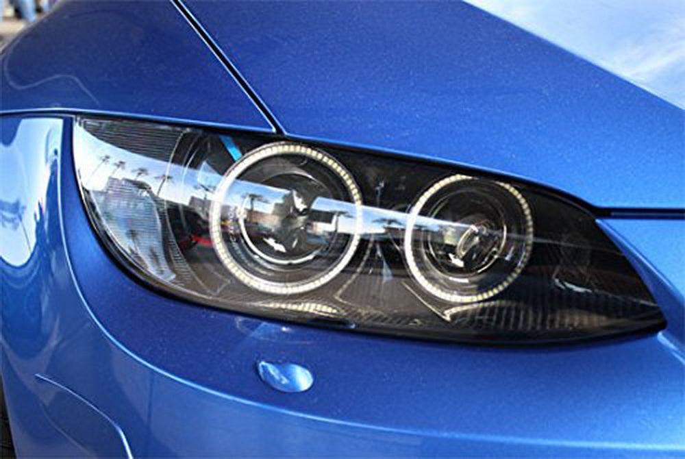 LED Angel Eyes Halo Rings Kit For 07-11 BMW E92 E93 3-Series M3 Coupe Headlights