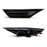 GT-Stype Black-Out Cover Amber LED Front Side Markers For Honda 2016-2021 Civic