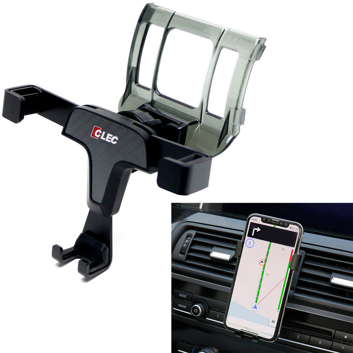 Smartphone Gravity Holder w/Exact Fit Clip-On Dash Mount For 2019-up Toyota RAV4