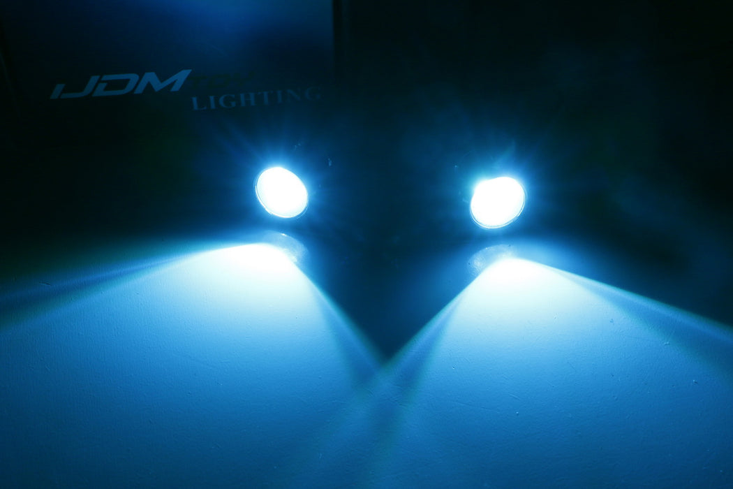 Ice Blue 3-SMD Projector LED Eagle Eye w/ Screw For Parking Fog Backup Lights