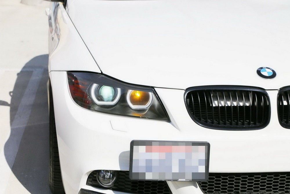 Acrylic Cover 7000K LED Angel Eye Halo Rings For BMW 1 2 3 4 5 Series Retrofit