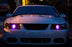 Purple 3-SMD LED Lighting Ribbons For Car Projector Headlight Demon Eye Retrofit