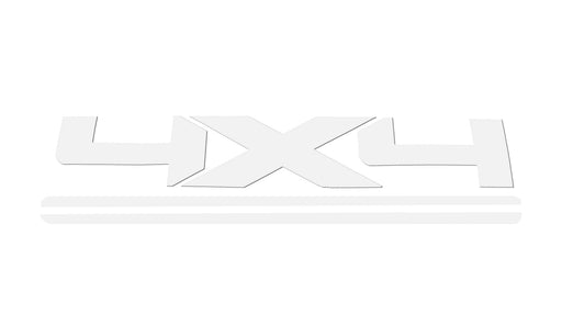 White Truck Bed Side Fender 4x4 Off-Road Vinyl Decal For Chevy Dodge GMC Ford...