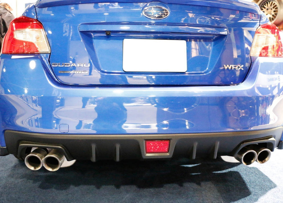 Red Lens F1 Style LED Rear Fog Light Brake/Tail Lamp For Subaru WRX STi XV..