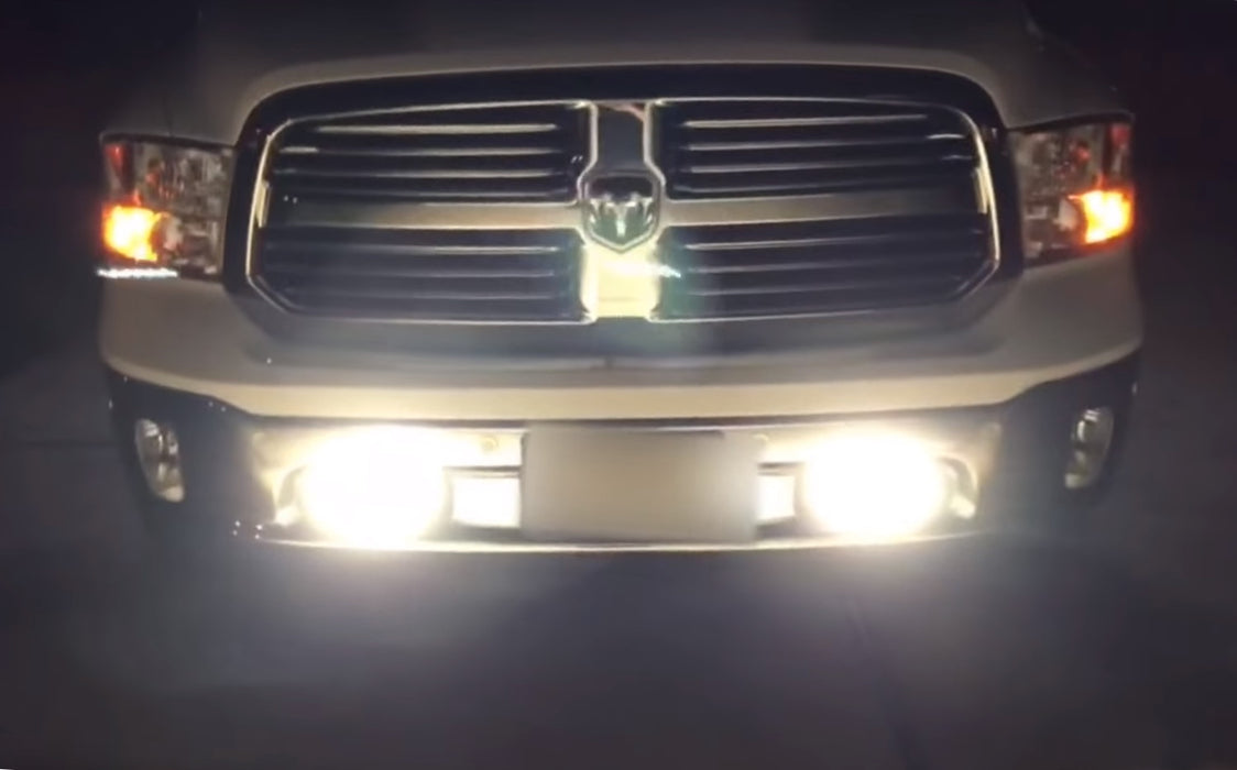 6" 18W Flush Mount LED Light Bars For Truck SUV Jeep ATV Driving/Backup Lights