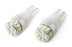 360-Degree Shine 12-SMD T10 Wedge Light LED Bulbs 158 168 194 2825 2827