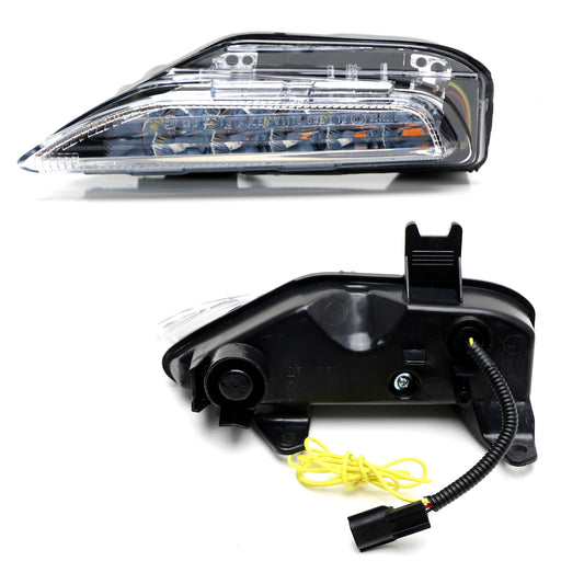 OE Turn Signal Replace Clear Lens Switchback LED Daylight Kit For Infiniti Q50 S