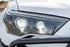 Amber/White Switchback LED Headlight Angel Eye Lighting Kit For Toyota 4Runner