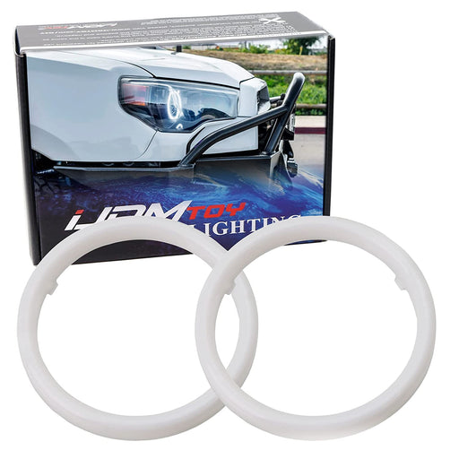 Amber/White Switchback LED Headlight Angel Eye Lighting Kit For Toyota 4Runner