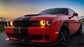 Clear Lens Front Amber Rear Red LED Side Marker Lights 15-22 Dodge Challenger