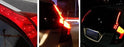 For 2015-up Honda FIT Red Lens 14-LED Lights Rear Side Pillar Tail Brake Lamps