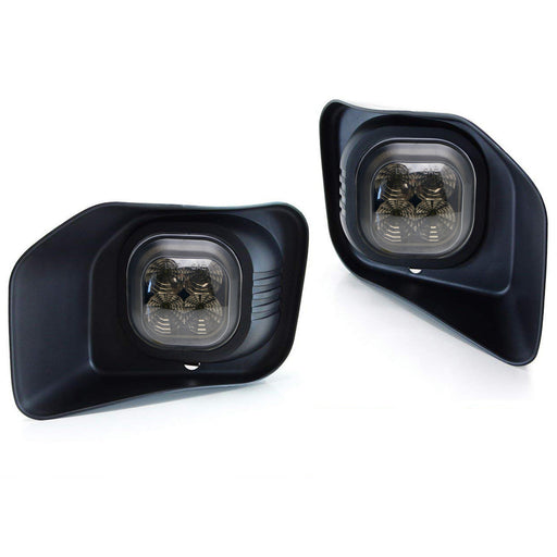 Smoked Lens LED Fog Lights w/ Bezel Covers, Wirings For 2011-16 F250 F350 F450