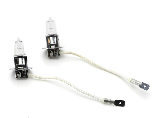 Pair Clear H3 Auto Car Halogen Bulbs For Fog Driving Light Headlight DRL Use