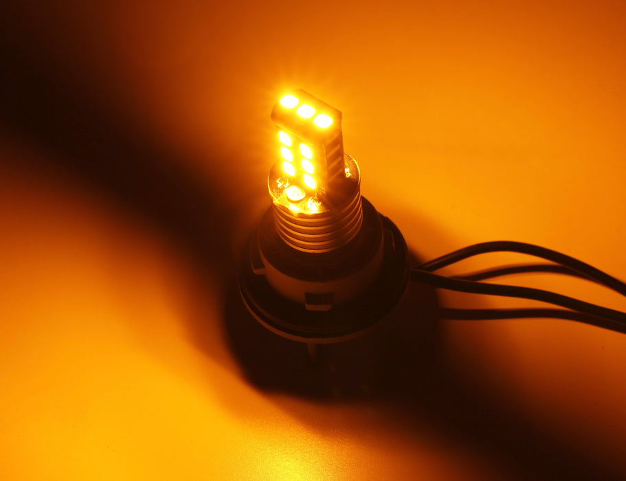 Amber Error Free 7507 LED Bulbs For BMW 1 2 3 4 Series X3 X5 Turn Signal Lights