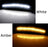 Smoke White/Amber Switchback LED Side Marker Lamps For G2 Subaru BRZ Toyota GR86