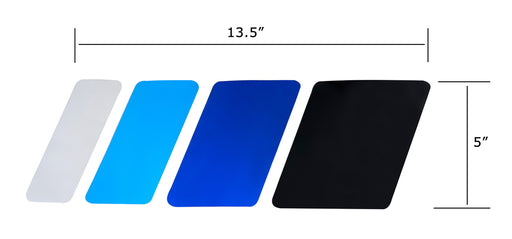 13-Inch Neo Retro Style Four-Wave Stripe Decal Sticker For Toyota/Lexus etc