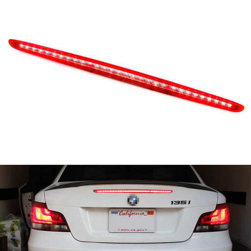 Red Lens Full LED Trunk Lid Third Brake Light Bar For 08-13 BMW E82 E88 1 Series