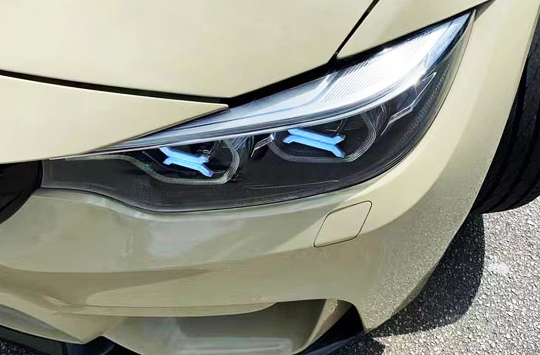 Blue Concept X Trims For BMW F30 F32 3 4 Series M3 M4 OEM Adapative LED Headlamp