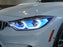 Switchback Concept M4 Iconic Style LED Angel Eye Kit w/Relay Wirings For BMW