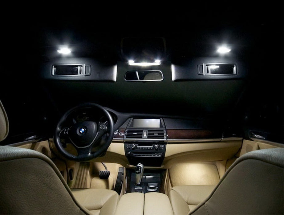OE-Fit 3W LED Sun Visor Vanity Mirror Lights For BMW 3 5 Series X1 X3 X5 X6