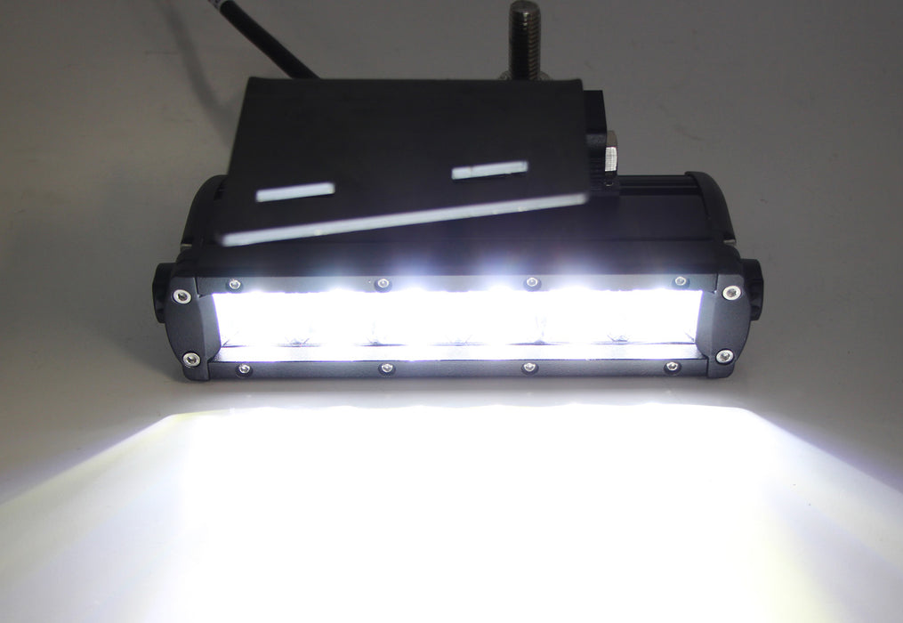 LED Light Bar w/ Foglamp Location Bracket Wiring For Chevy 1500 2500 3500 Tahoe