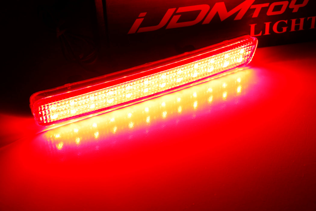 Red Lens Full LED Rear Bumper Reflector Lights For 2023 Toyota GR Corolla E210