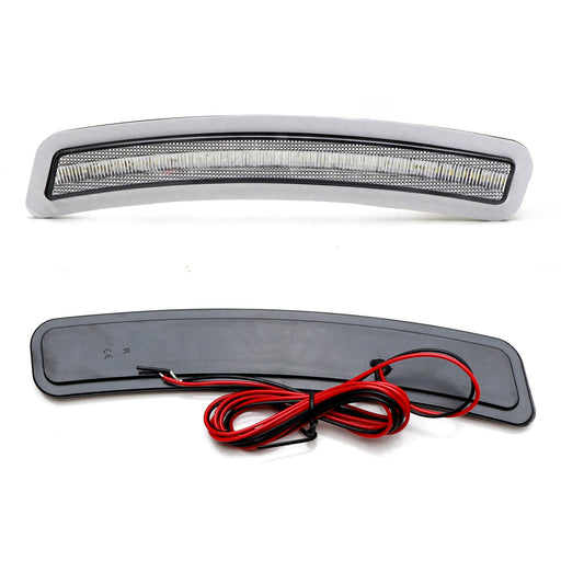 Clear Lens White LED Bumper Reflex Replace Side Markers For BMW 19+ G20 3 Series