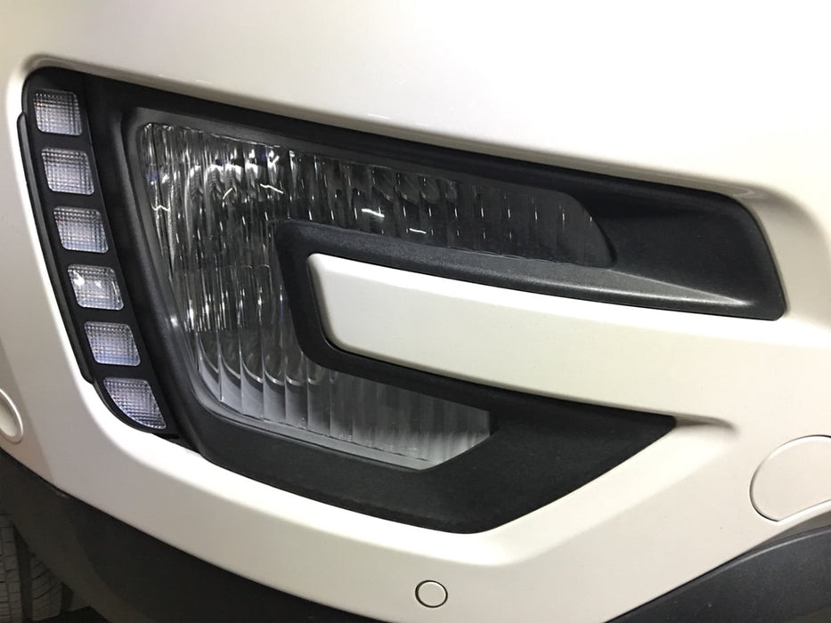 Direct Fit Vertical Mount LED Daytime Running Lights For 2016 2017 Ford Explorer
