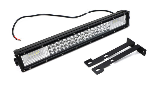 Flood/Spot Beam LED Light Bar w/ Lower Bumper Bracket, Wire For 99-07 F250 F350