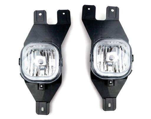 Clear Lens Fog Light Kit w/ 9145 Halogen Bulbs For Ford F250 F350 F450 F550 SD