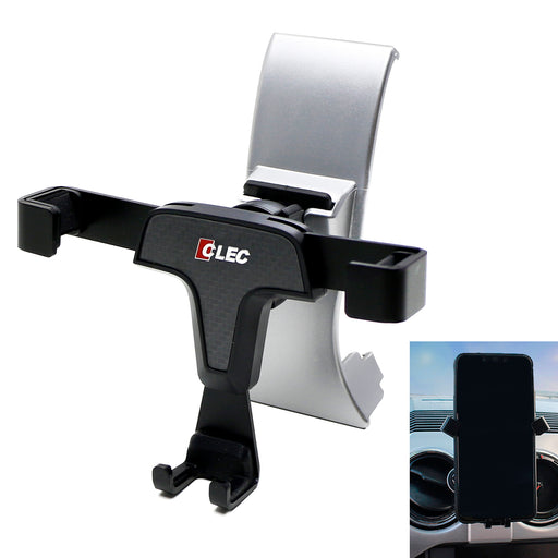 Smartphone Gravity Holder w/Exact Fit Clip-On Dash Mount For 15-21 Ford Mustang