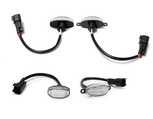 7pcs Clear 84-LED Grille Running, Front/Rear Side Marker Lights For Ford Raptor