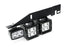 White 100W LED Lower Bumper Fog Light Kit w/ Bracket Wire For 17-20 Ford Raptor