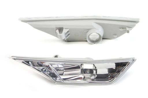 Left/Right JDM Clear Side Marker Light Lens For 16-21 Honda Civic Sedan/Coupe