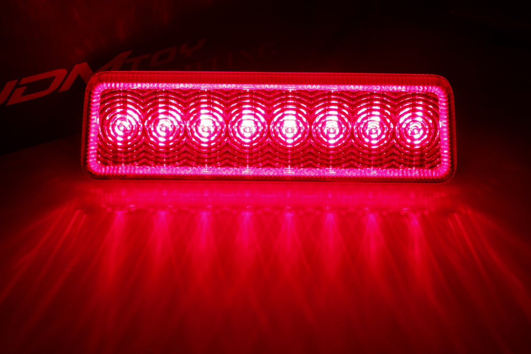 OE Red Lens F1 Style Strobe LED 3rd Brake Light For 07-17 Jeep Wrangler JK JKU